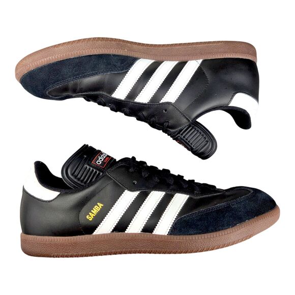 adidas Samba Classic Sneaker Shoes Black White Stripes Lace-Up Mens Size 11.5 main image 7